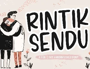 Rintik Sendu font