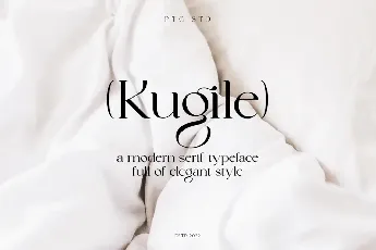 Kugile font