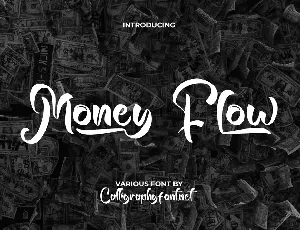 Money Flow Demo font