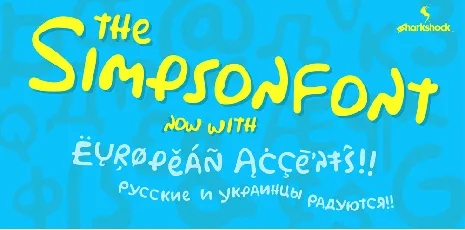 Simpsonfont