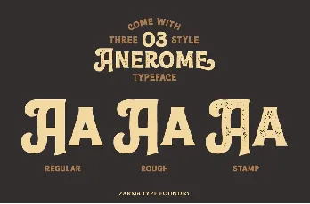 Anerome font