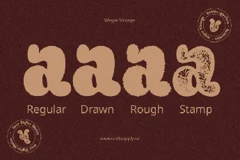 Wegas Vintage font