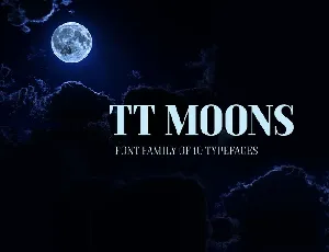 TT Moons Family font