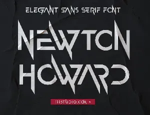 Newton Howard font