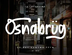 Osnabrug font