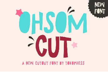 Ohsom-Cut font