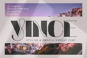 Vince font