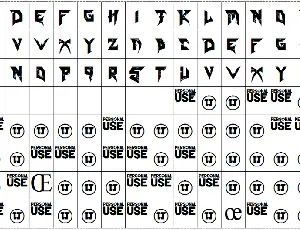 Blade font