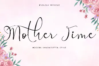 Mother Time font