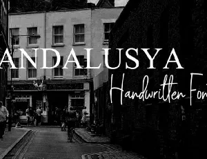 Andalusya Handwritten font