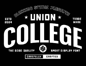 Union College font