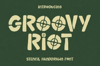 Groovy Riot font