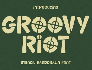 Groovy Riot font