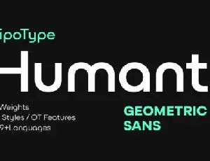 Humant Family font