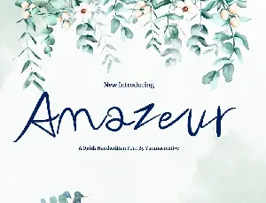 Amazeur font