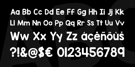 KG Red Hands font