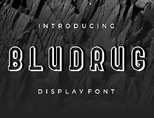 Bludrug font