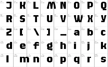 Cartographer font