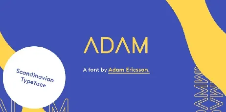 Adam font