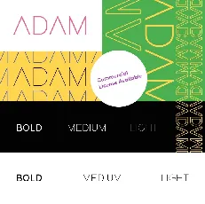 Adam font