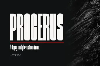 Procerus font