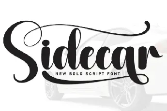 Sidecar Script font