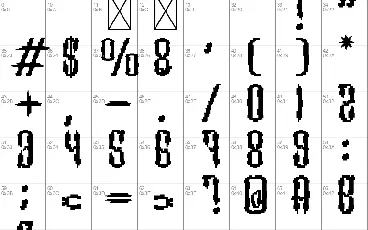 Alucrads font