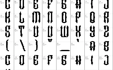 Alucrads font