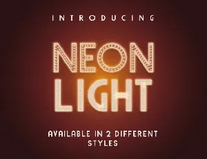 Neon Light font