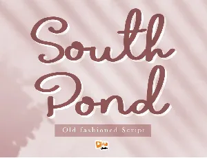 South Pond font
