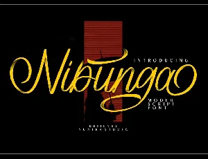 Nibunga font