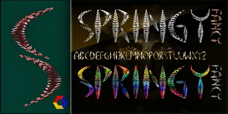 Springy font