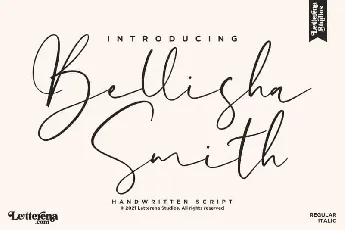 Bellisha Smith Script font