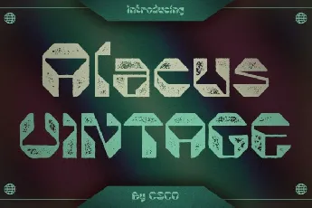 Alacus Vintage font