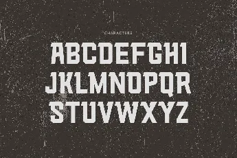 Rust Core font