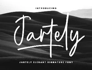 Jartely font