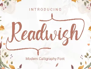 Readwish font