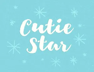 Cutie Star font