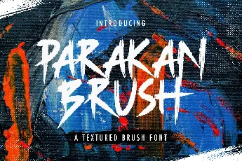 Parakan Brush font