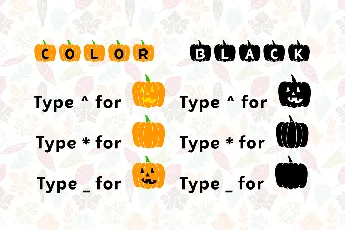 MF Fall Pumpkins font