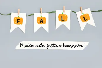 MF Fall Pumpkins font