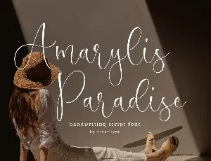 Amarylis Paradise font