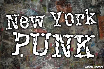 New York Punk font