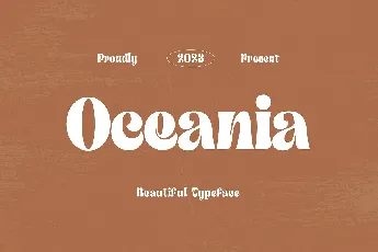 Oceania font