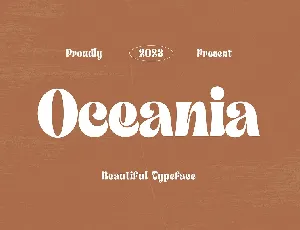 Oceania font