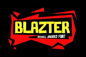 BLAZTER font