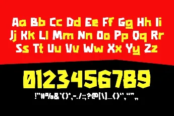 BLAZTER font