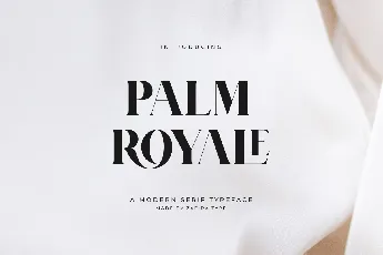 Palm Royale font