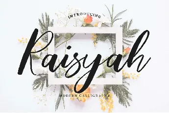 Raisyah font