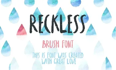 Reckless font